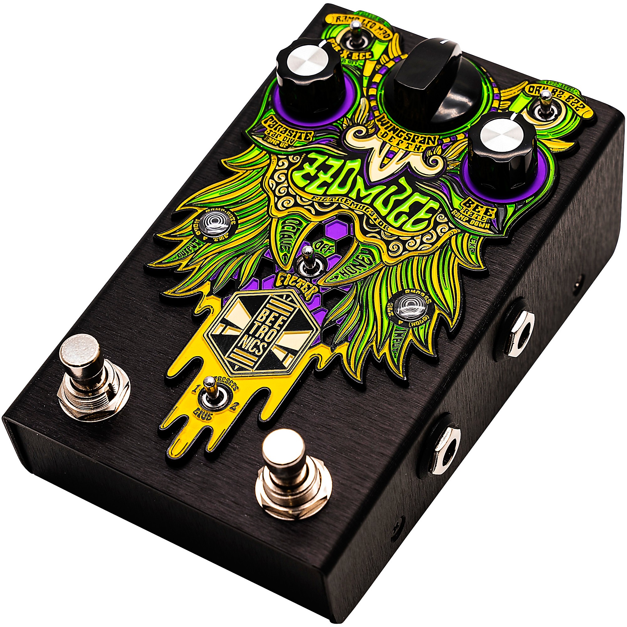 Beetronics FX Zzombee Filtremulator Effects Pedal Black