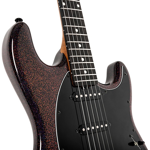 Ernie Ball Music Man Cutlass HT Electric Guitar Dark Rainbow