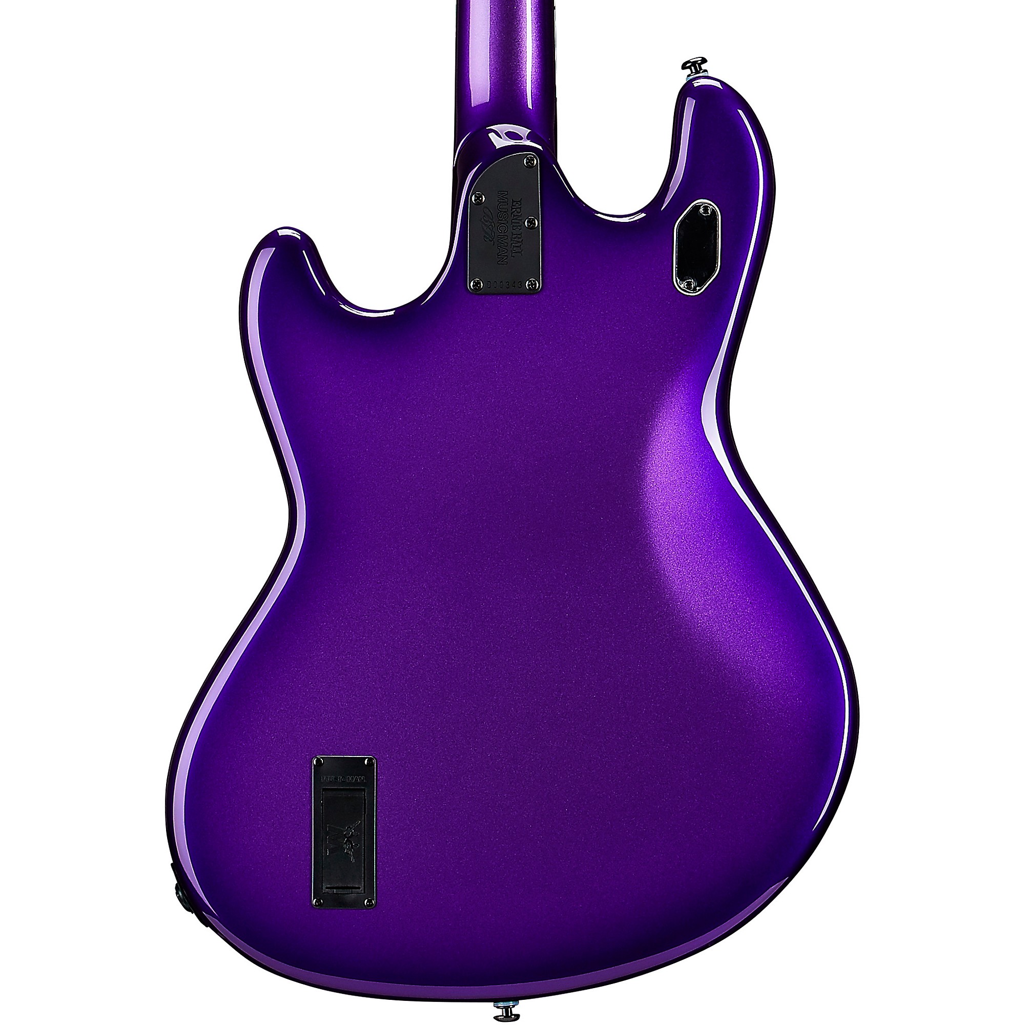 Platinum Ernie Ball Music Man StingRay HT Electric Guitar Plum