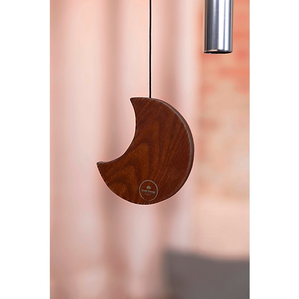 MEINL Sonic Energy Curved Suspension Moon Meditation Chimes 88 cm. Silver