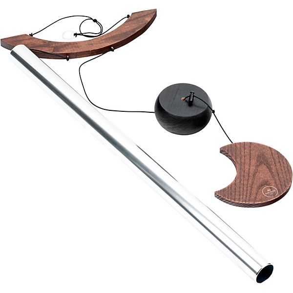 MEINL Sonic Energy Curved Suspension Moon Meditation Chimes 125 cm. Silver