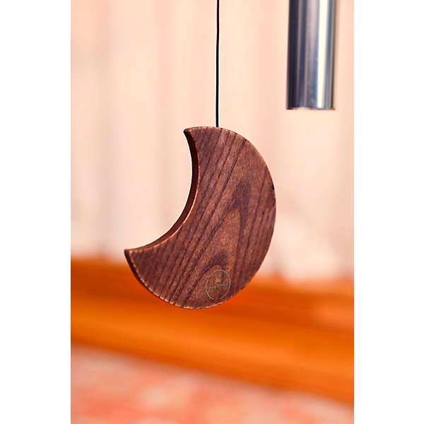 MEINL Sonic Energy Curved Suspension Moon Meditation Chimes 125 cm. Silver