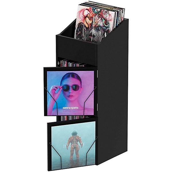 Glorious Record Box Display Door, Black
