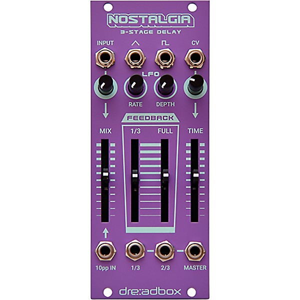 Dreadbox Nostalgia 3-Stage Delay