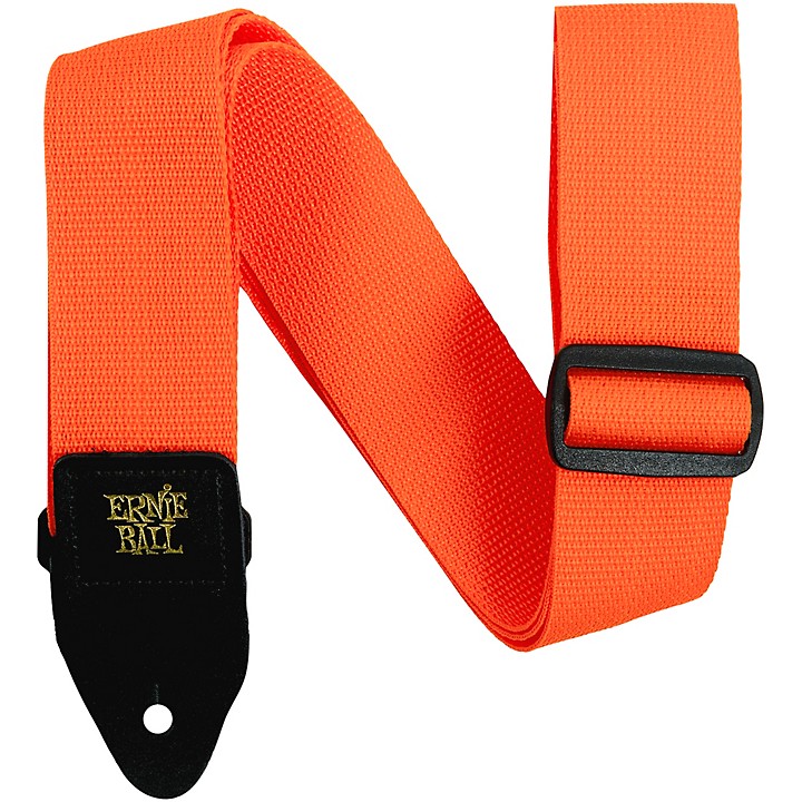 Ernie Ball Polypro Guitar Strap Orange Guitar Center