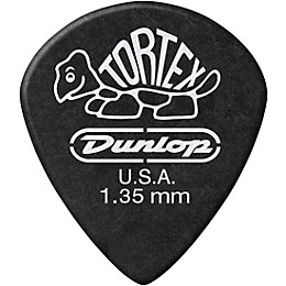Dunlop Tortex Pitch Black Jazz III Pick Player's Pack 1.35 mm