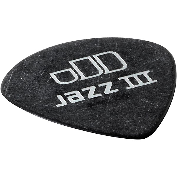 Dunlop Tortex Pitch Black Jazz III Pick Player's Pack 1.35 mm