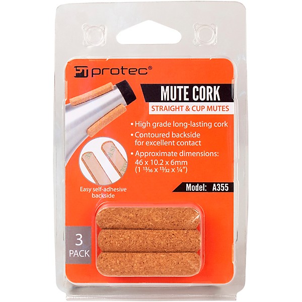 Protec A355 Mute Replacement Cork 3-Pack