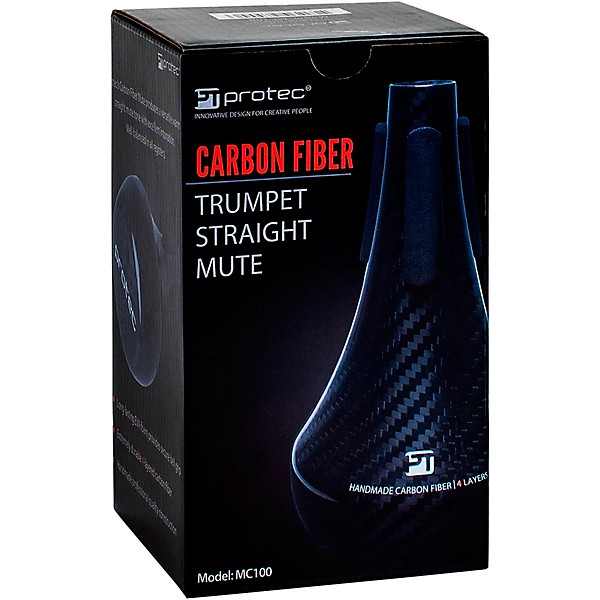 Protec MC100 Carbon Fiber Trumpet Straight Mute