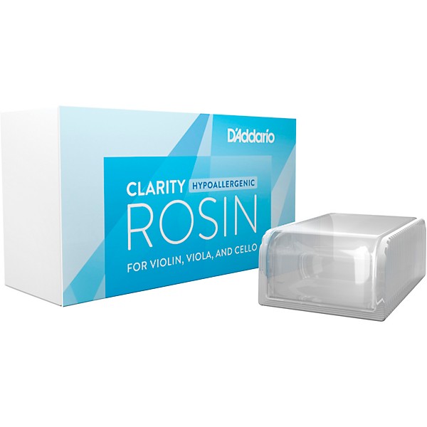 D'Addario Clarity Hypoallergenic Violin / Viola / Cello Rosin