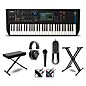 Yamaha MODX6+ Synthesizer With Stand, Pedal, Bench, Microphone and Cables thumbnail