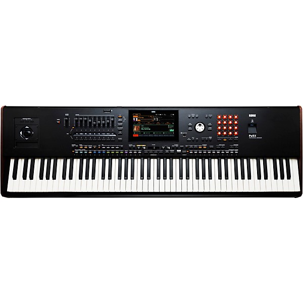 KORG Pa5X 88-Key Arranger With Stand, Pedal, Bench, Headphones, Microphone and Cables