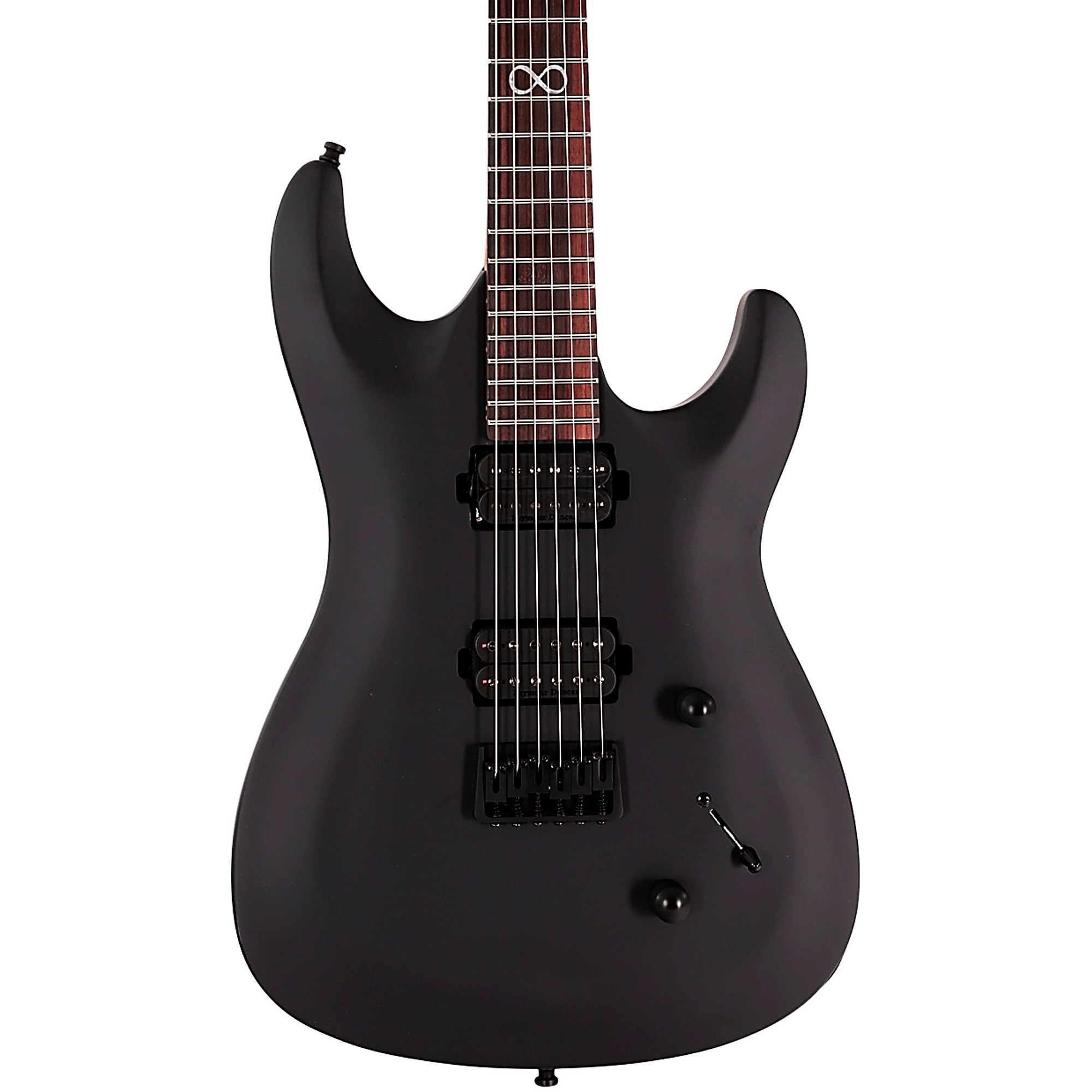 ギター Chapman Guitars ML1 (Satin Black Finish) Chapman ML1 Pro Modern Electric Guitar Cyber Black Satin Metallic