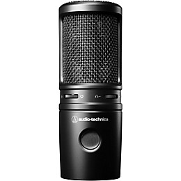 Open Box Audio-Technica AT2020USB-X Cardioid Condenser USB Microphone Level 1 Black