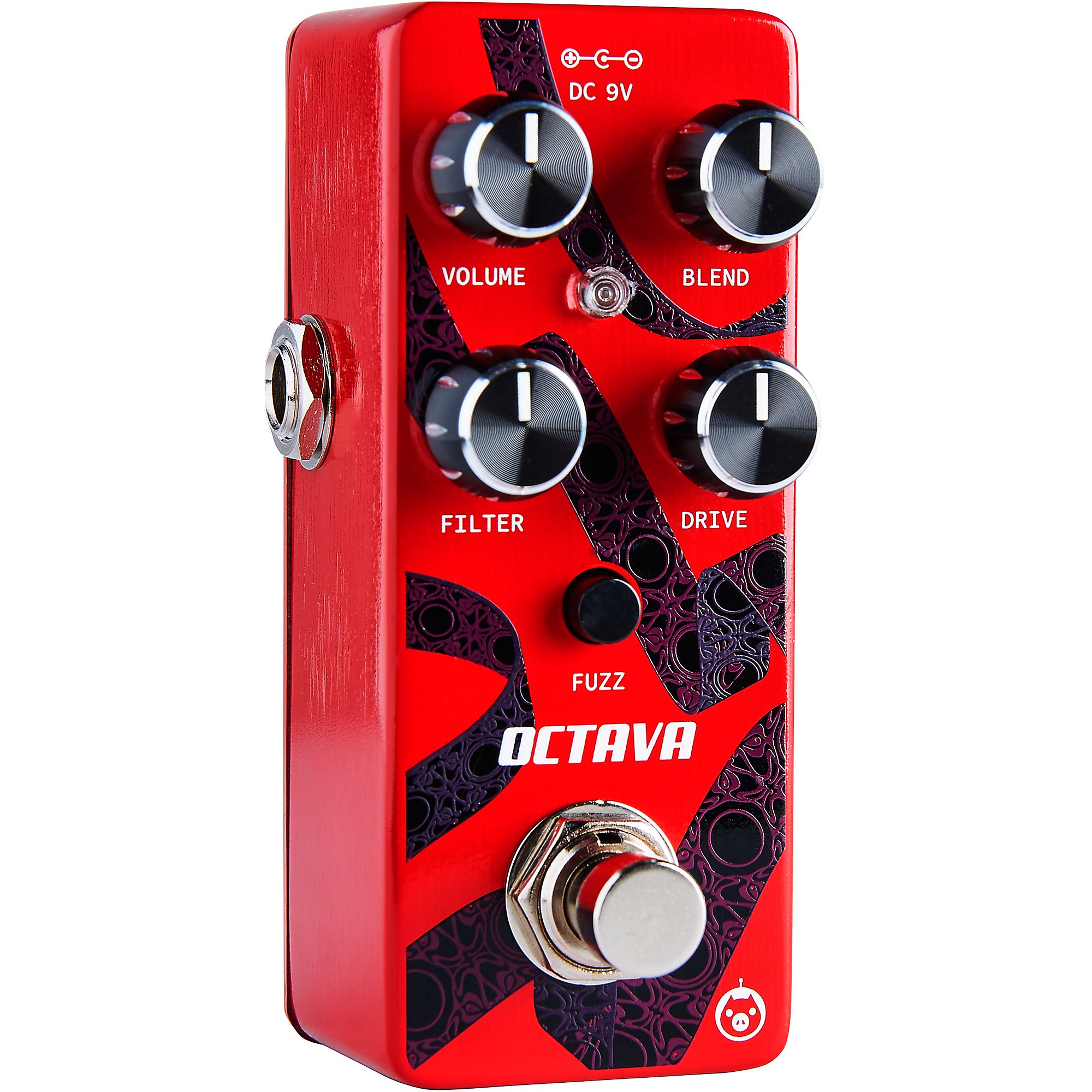 Pigtronix Octava Micro Fuzz & Distortion Effects Pedal Red