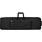 Gator GKP88-BLK Semi-Rigid Lightweight Pro Wheeled Case for 88-Note Keyboards; Charcoal Black With Electric Blue Interior thumbnail