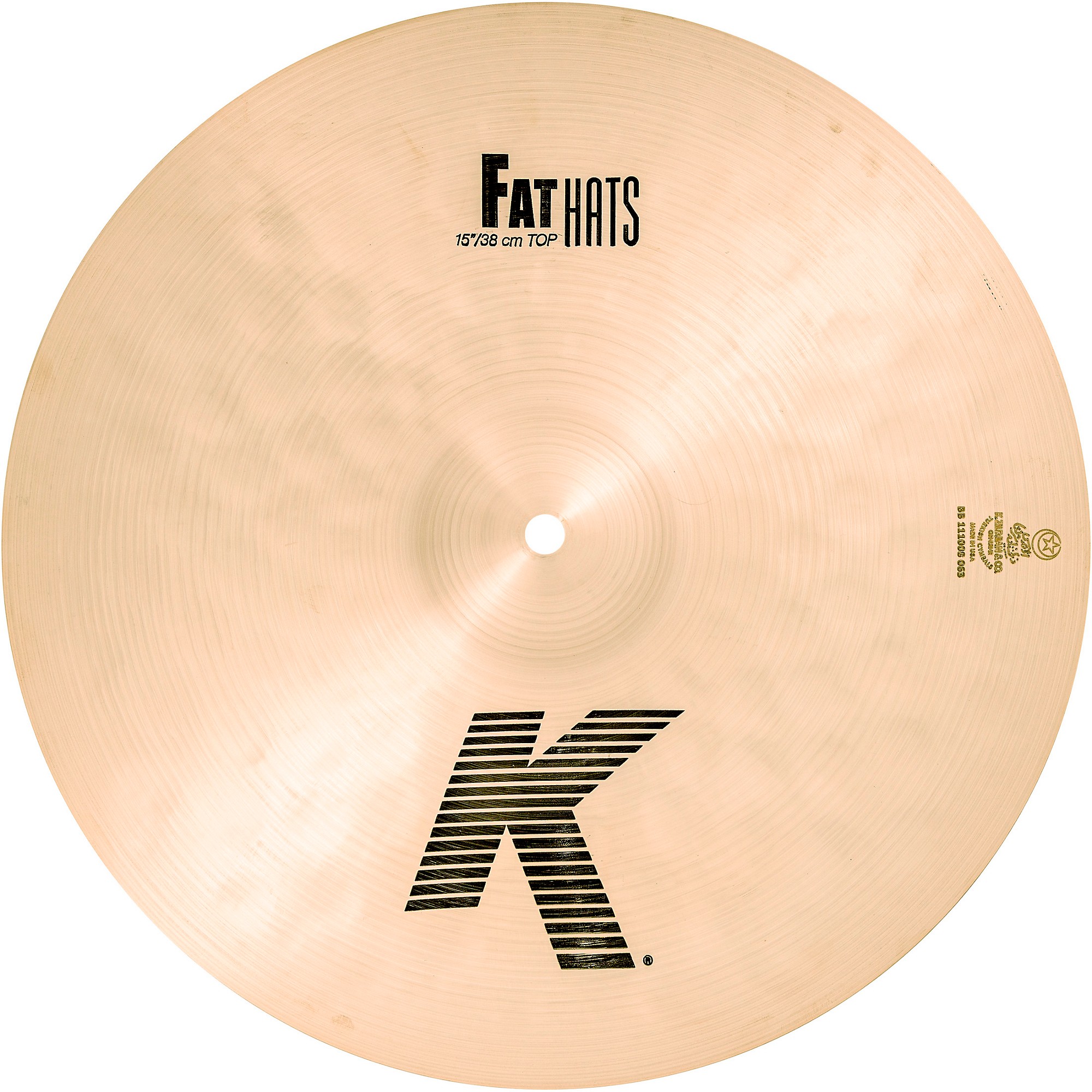 Zildjian K Fat Hat Hi-Hat 15 in. Top | Guitar Center