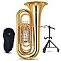 Yamaha YBB-321WC Series 4-Valve 4/4 BBb Tuba With Tuba Essentials Stand Pack thumbnail