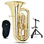 Miraphone 1291 Series 4-Valve 4/4 BBb Tuba With Tuba Essentials Stand Pack thumbnail