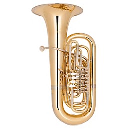 Miraphone 282 Series 4-Valve 3/4 BBb Tuba With Tuba Essentials Stand Pack