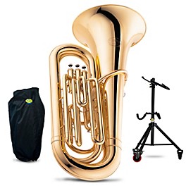 Jupiter JTU700 Series 3-Valve 3/4 BBb Tuba with Tuba Essentials Stand Pack