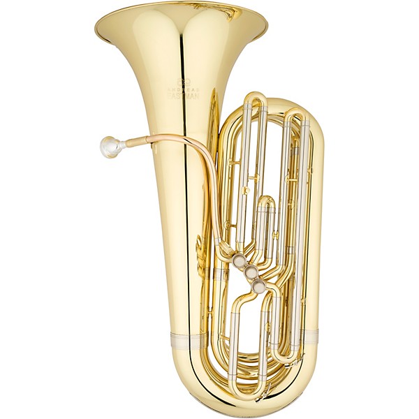 Eastman EBB234 Student Series 3-Valve 3/4 BBb Tuba with Tuba Essentials Stand Pack