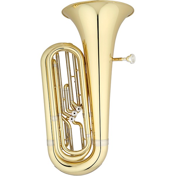 Eastman EBB234 Student Series 3-Valve 3/4 BBb Tuba with Tuba Essentials Stand Pack