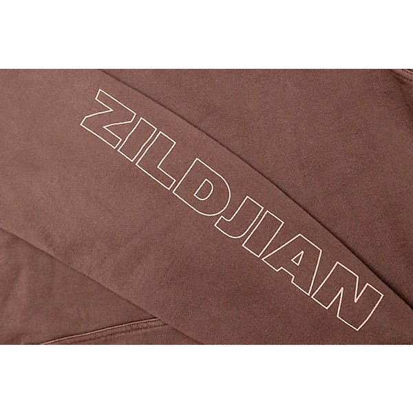 Zildjian Limited-Edition Cotton Hoodie Small Brown