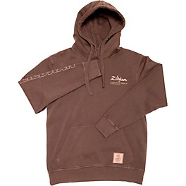 Zildjian Limited-Edition Cotton Hoodie X Large Pewter Zildjian Limited-Edition Cotton Hoodie Large Brown