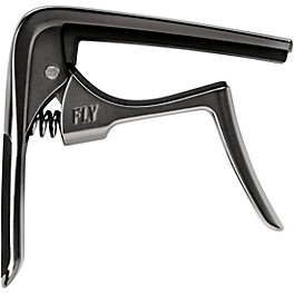 Dunlop Trigger Fly Curved Capo Black Dunlop Trigger Fly Curved Capo Gun Metal