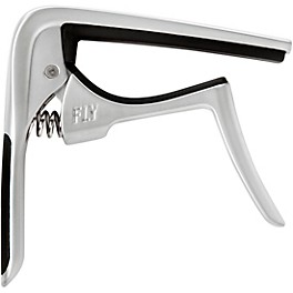 Dunlop Trigger Fly Curved Capo Black Dunlop Trigger Fly Curved Capo Satin Chrome