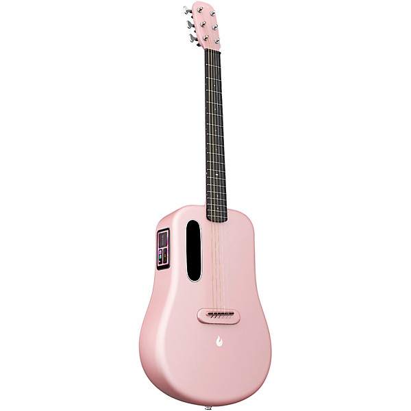 LAVA MUSIC ME 3 38" Acoustic-Electric Guitar With Space Bag Pink