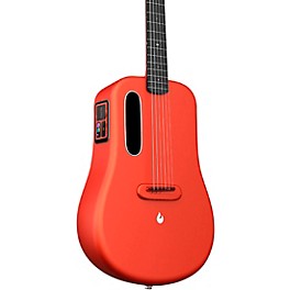 LAVA MUSIC ME 3 38" Acoustic-Electric Guitar With Space Ba... LAVA MUSIC ME 3 38" Acoustic-Electric Guitar With Space Bag Red