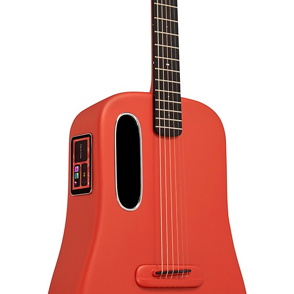 LAVA MUSIC ME 3 36" Acoustic-Electric Guitar With Space Bag Red