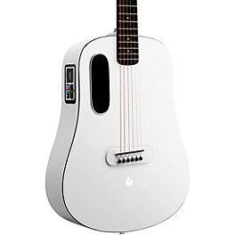 LAVA MUSIC Blue Lava Touch Acoustic-Electric ... LAVA MUSIC Blue Lava Touch Acoustic-Electric Guitar With Lite Bag Sail White