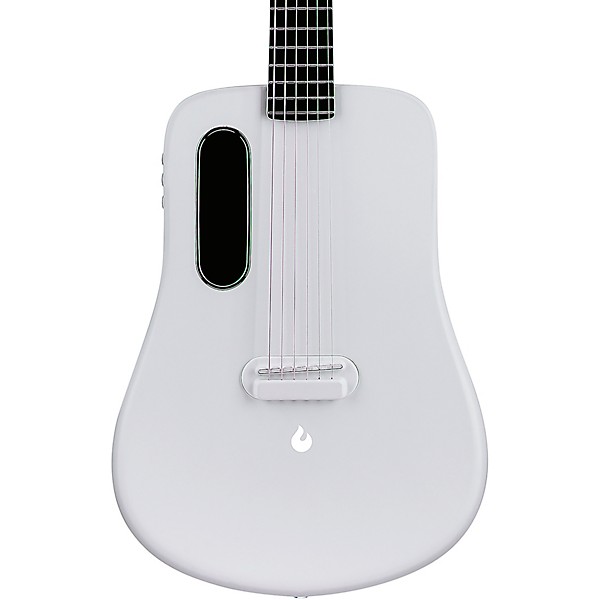 LAVA MUSIC ME 2 36" Freeboost Acoustic-Electric Guitar with Ideal Bag White