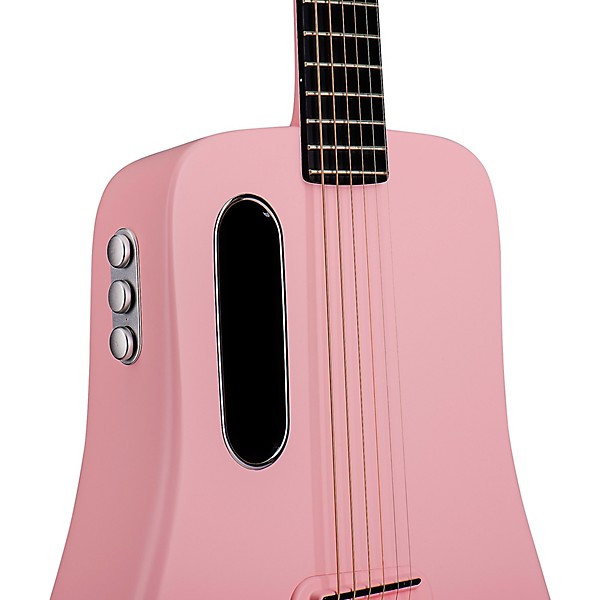 LAVA MUSIC ME 2 36" Freeboost Acoustic-Electric Guitar with Ideal Bag Pink