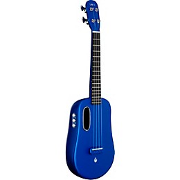 LAVA MUSIC U 23" FreeBoost Acoustic-Electric Ukulele With Space Bag Sparkle Blue