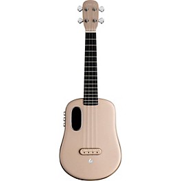 LAVA MUSIC U 23" FreeBoost Acoustic-Elect... LAVA MUSIC U 23" FreeBoost Acoustic-Electric Ukulele With Space Bag Sparkle Gold