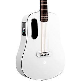 LAVA MUSIC Blue Lava Touch Acoustic-Electr... LAVA MUSIC Blue Lava Touch Acoustic-Electric Guitar With Airflow Bag Sail White