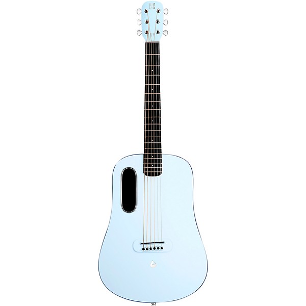 LAVA MUSIC BLUE LAVA Touch Acoustic-Electric Guitar With Airflow Bag Ice Ocean Blue