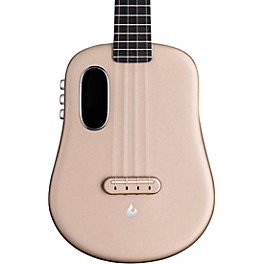 LAVA MUSIC U 26" FreeBoost Acoustic-Elect... LAVA MUSIC U 26" FreeBoost Acoustic-Electric Ukulele With Space Bag Sparkle Gold