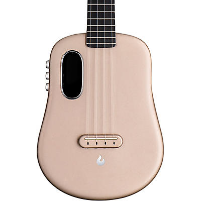 Lava Music U 26" Freeboost Acoustic-Electric Ukulele With Space Bag Sparkle Gold for sale