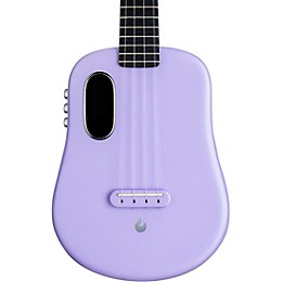 LAVA MUSIC U 26" FreeBoost Acoustic-Electric Ukulele With Space Bag Sparkle Purple