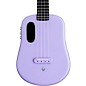 LAVA MUSIC U 26" FreeBoost Acoustic-Electric Ukulele With Space Bag Sparkle Purple thumbnail
