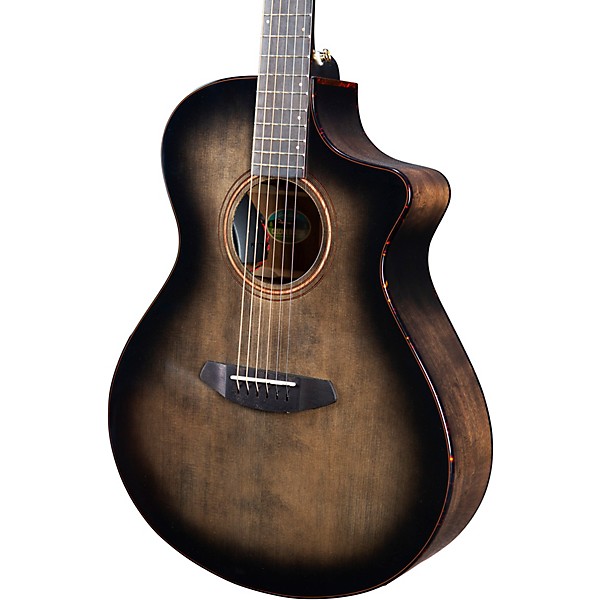 Breedlove Organic Artista Pro CE Spruce-Myrtlewood Concert Acoustic-Electric Guitar Sable
