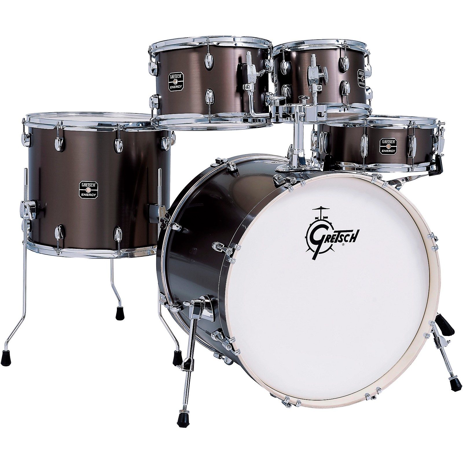 Gretsch Drums Energy 5Piece Shell Pack Grey Steel Guitar Center
