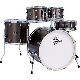 Gretsch Drums Energy 5-Piece Shell Pack Grey Steel Gretsch Drums Energy 5-Piece Shell Pack Grey Steel