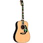 Martin Limited-Edition D-45 Harvey Leach Lotus Flower Acoustic Guitar Natural