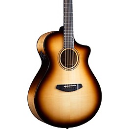 Breedlove Organic Artista Pro CE Spruce-Myrtlewood Concert Acoustic-Electric Guitar Burnt Amber